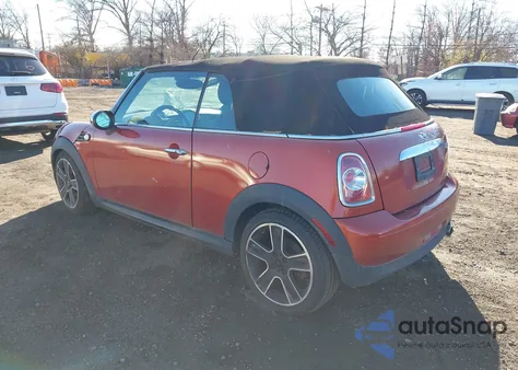 2012 Mini Cooper z USA, uszkodzony, nr VIN WMWZN3C59CT133986